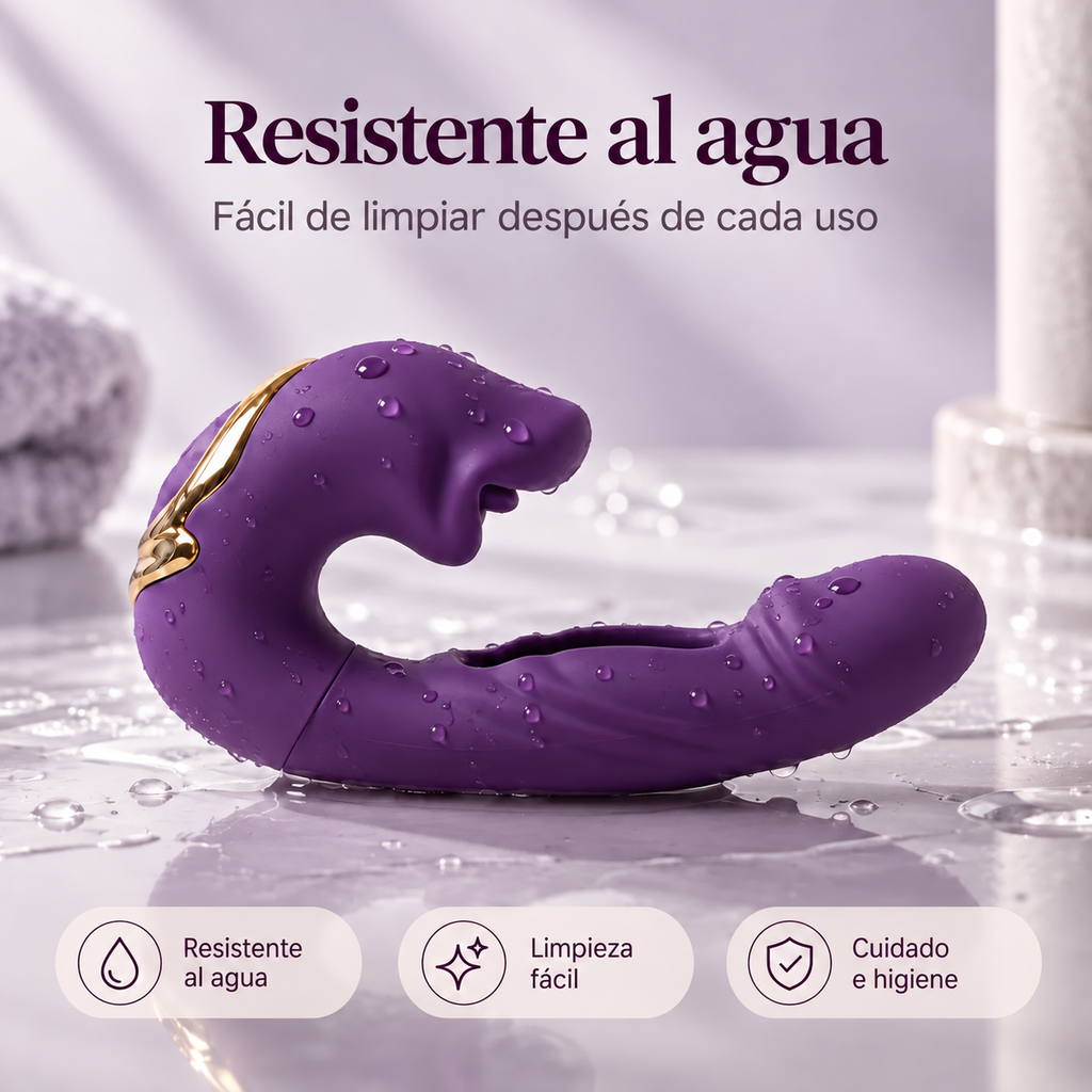 Sensora, resistente al agua y fácil de limpiar