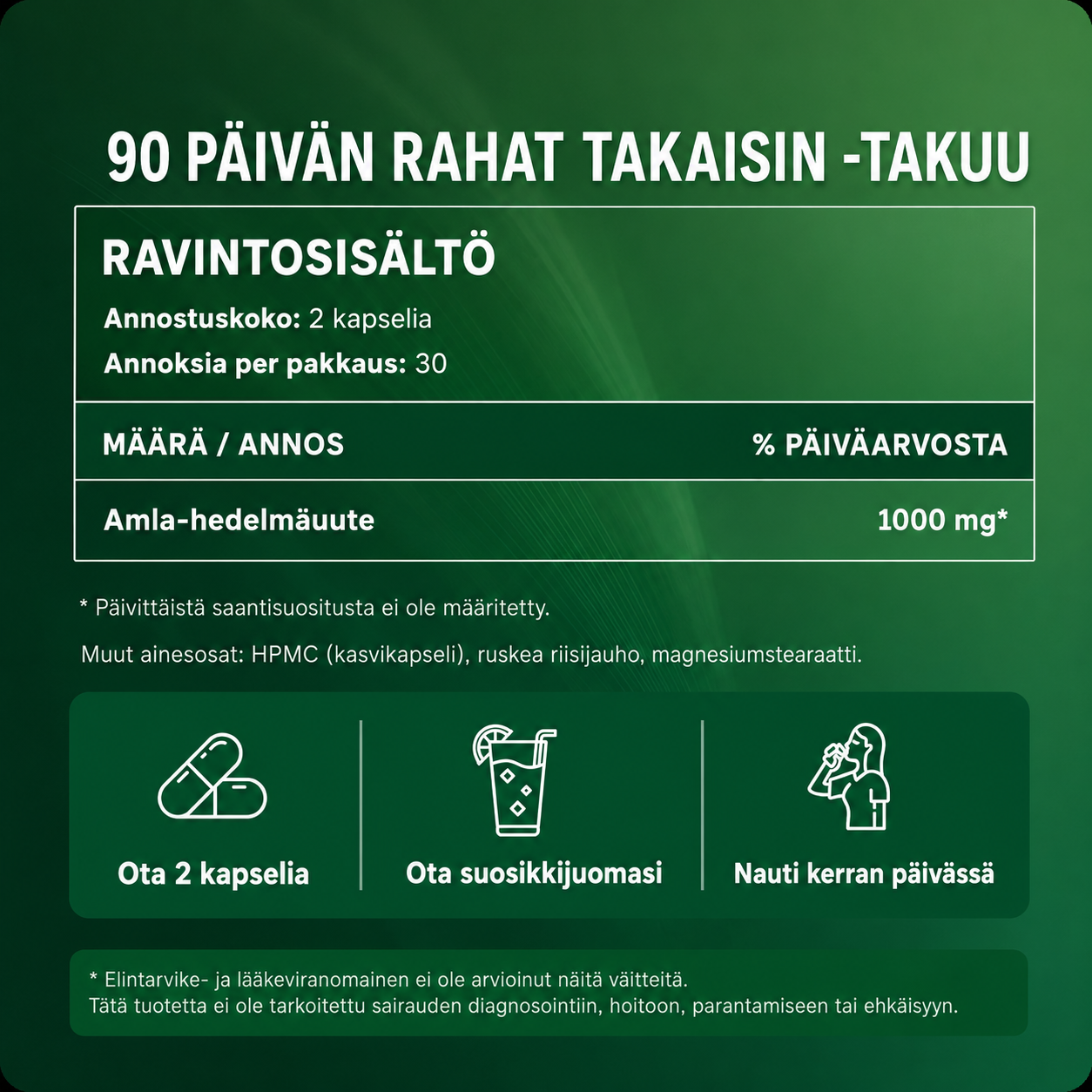 Amla superhedelmäkapselit